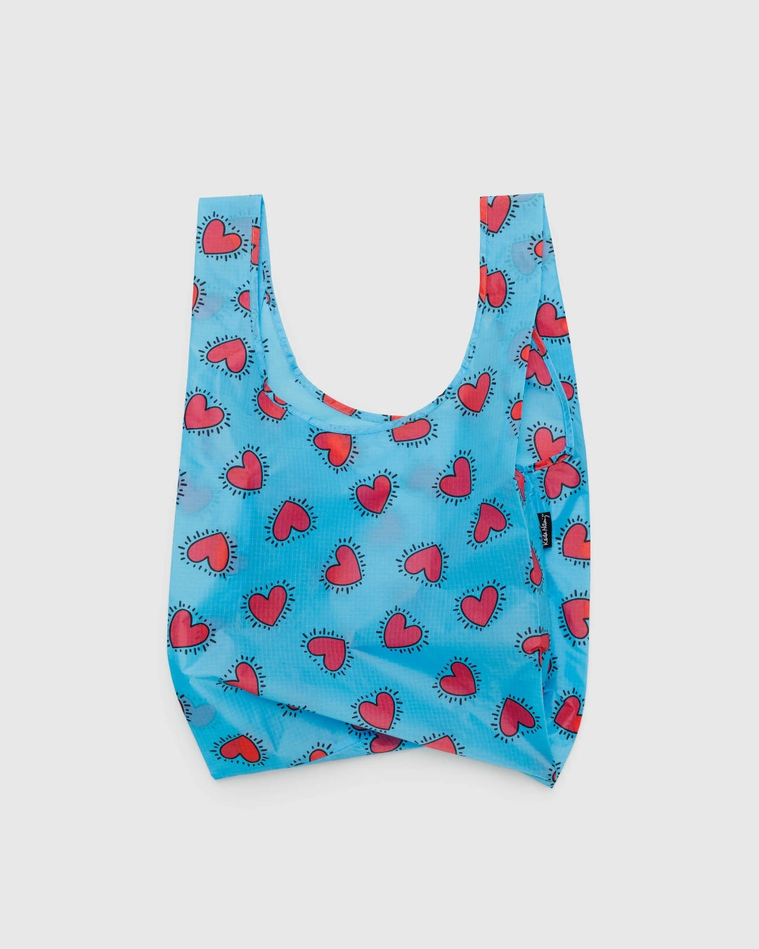 Standard Reusable Bag - Keith Haring Hearts