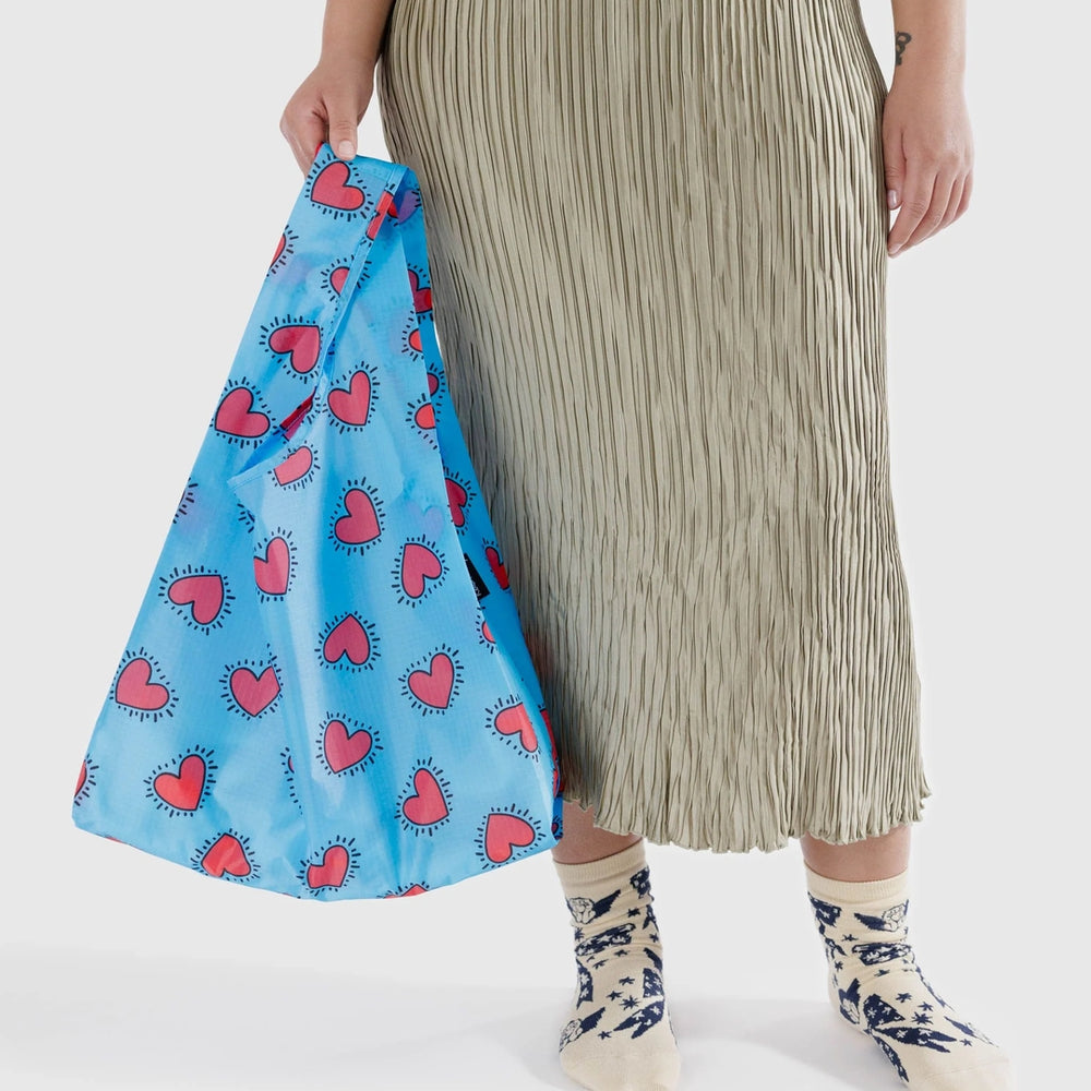 
                      
                        Standard Reusable Bag - Keith Haring Hearts
                      
                    