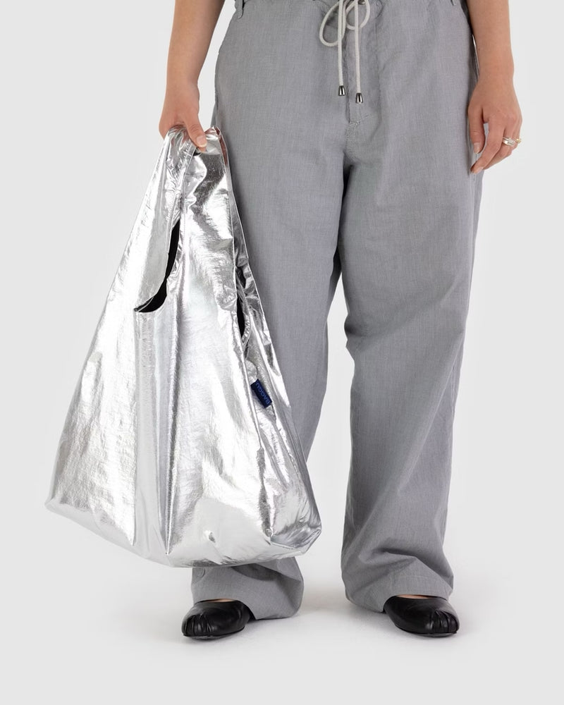 Standard Reusable Bag - Metallic Silver