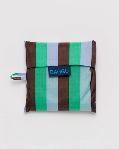 Standard Reusable Bag - Mint 90's Stripe