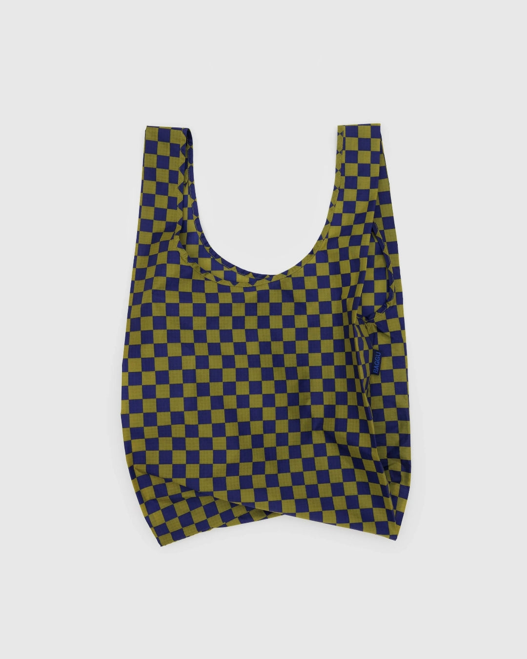 Standard Reusable Bag - Pear Navy Check