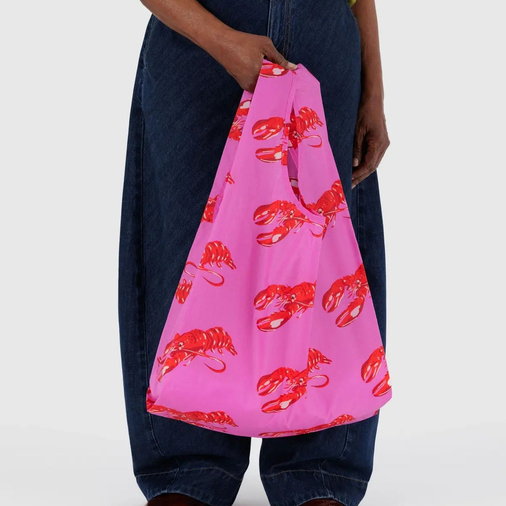 Standard Reusable Bag - Pink Lobster