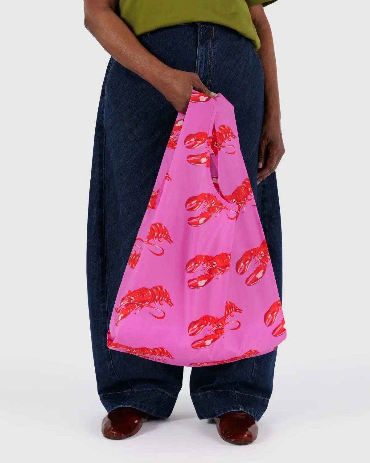 Standard Reusable Bag - Pink Lobster