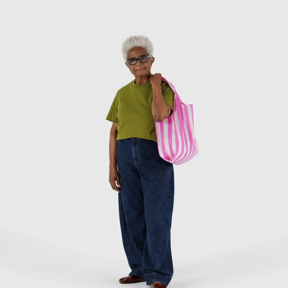 
                      
                        Standard Reusable Bag - Pink Painted stripe
                      
                    