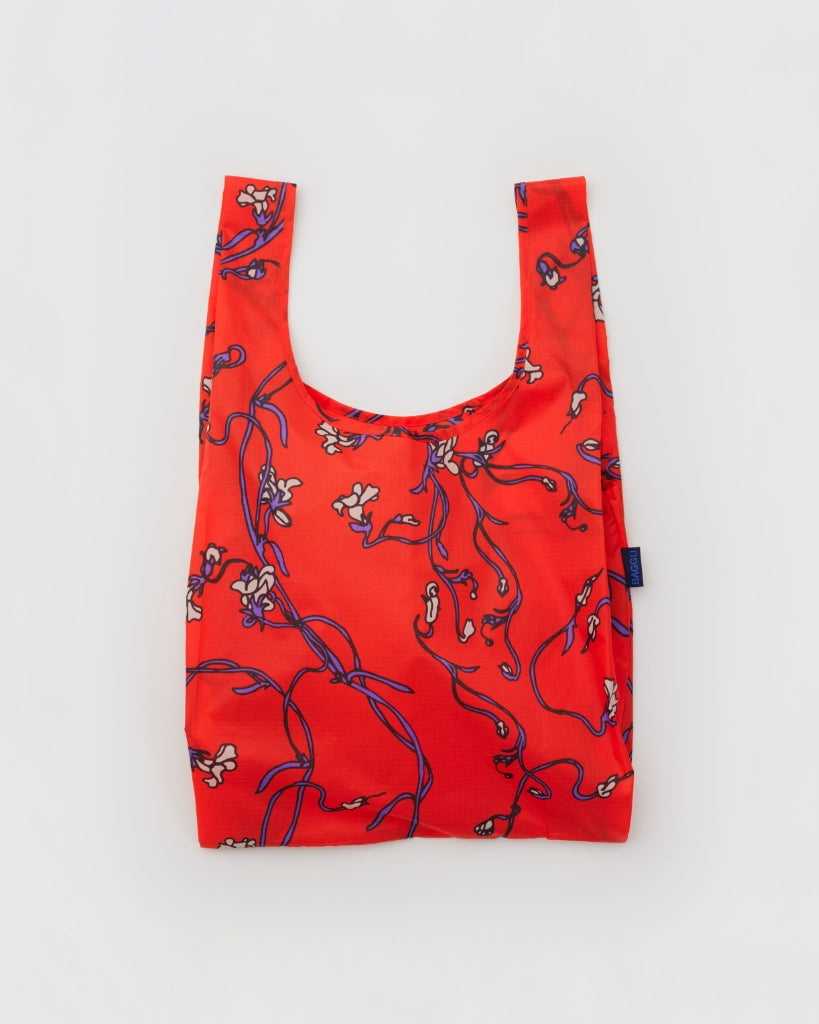 Standard Reusable Bag - Red Snapdragon