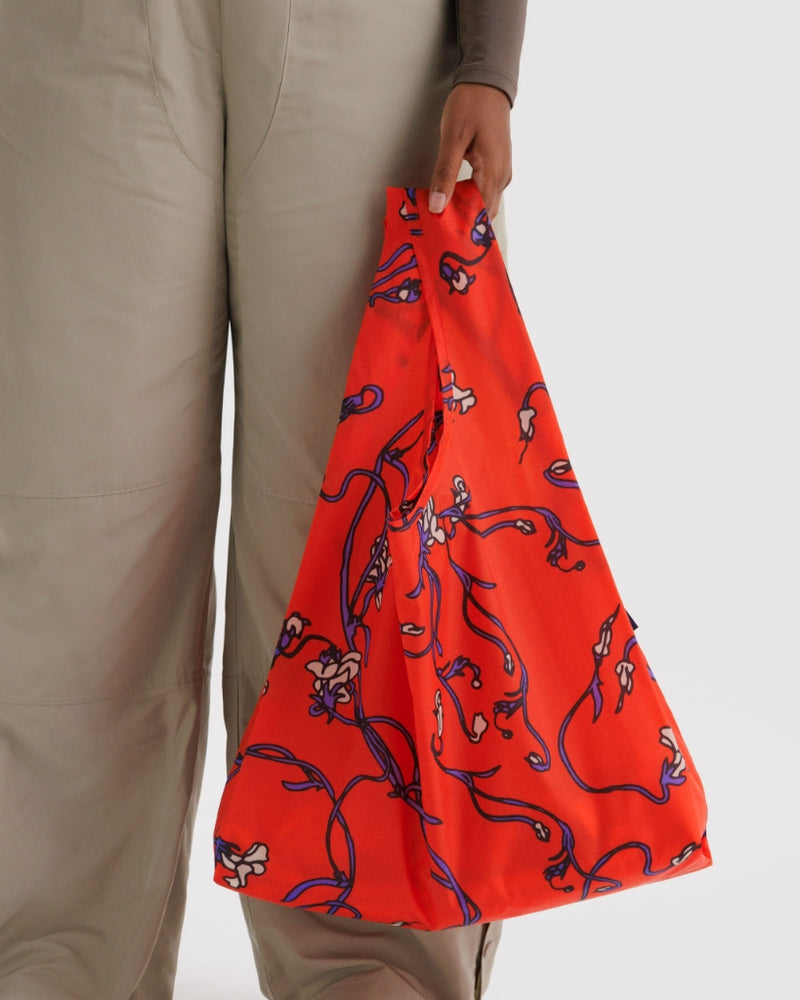 Standard Reusable Bag - Red Snapdragon