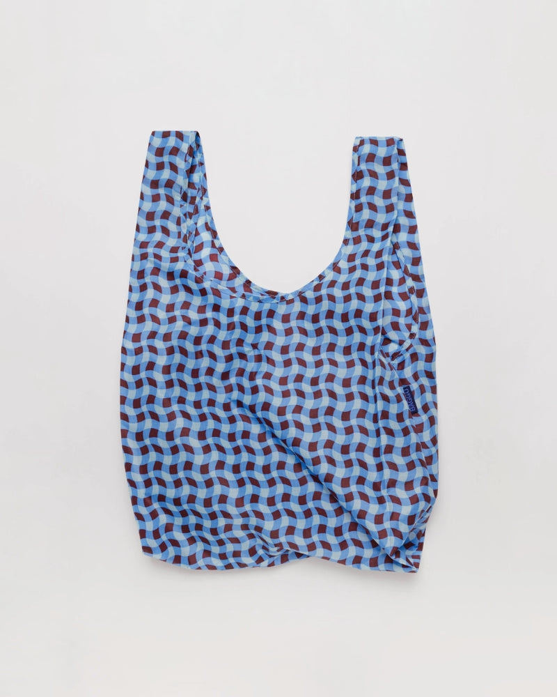 
                      
                        Standard Reusable Bag - Wavy Gingham Blue
                      
                    
