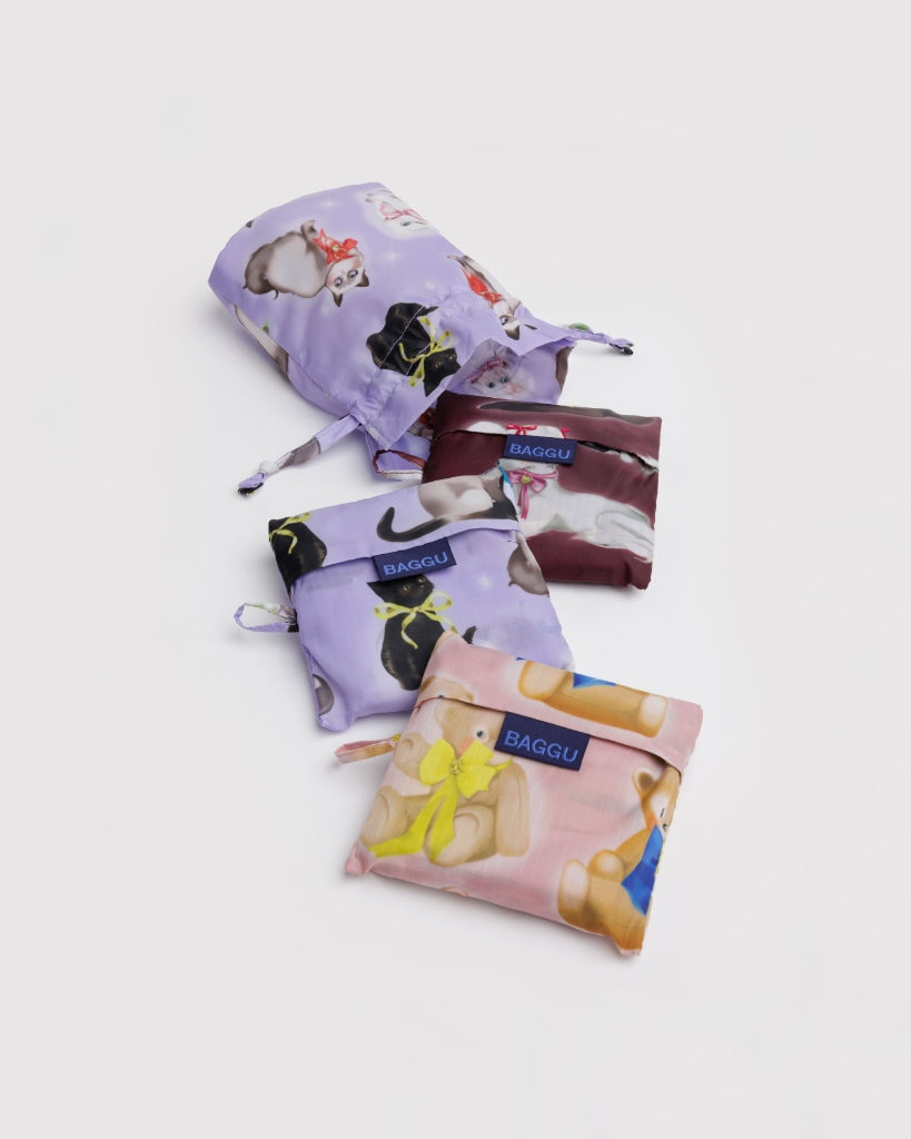 Standard Reusable Bags Set of 3 - Fancy Animals [PRE ORDER]