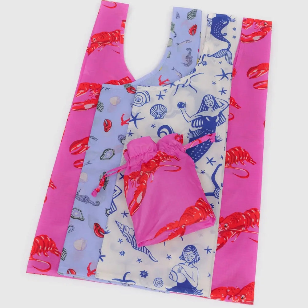 
                      
                        Standard Reusable Bags Set of 3 - Sea Creatures [PRE ORDER]
                      
                    