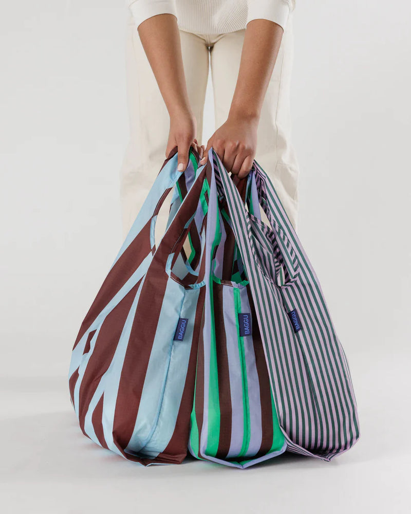 
                      
                        Standard Reusable Bags Set of 3 - Vacation Stripe Mix
                      
                    