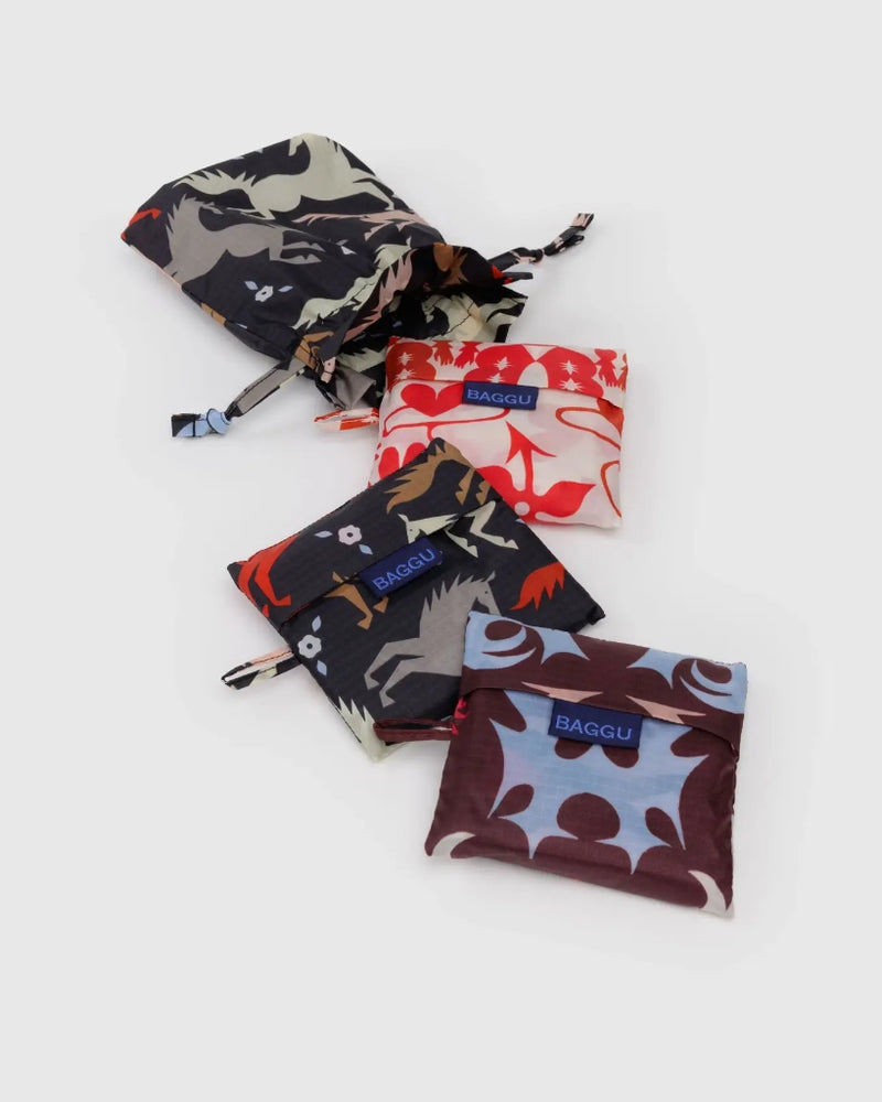 Standard Reusable Bags Set of 3 - Western Cut-Outs [PRE ORDER]