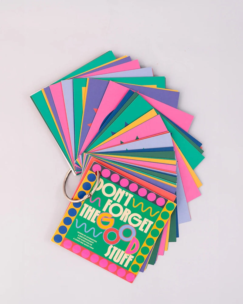 
                      
                        Affirmation Card Set - Don't Forget The Good Stuff [PRE ORDER]
                      
                    