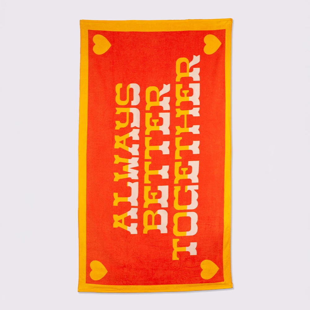 
                      
                        Beach, Please! Giant Towel - Always Better Together [PRE ORDER]
                      
                    