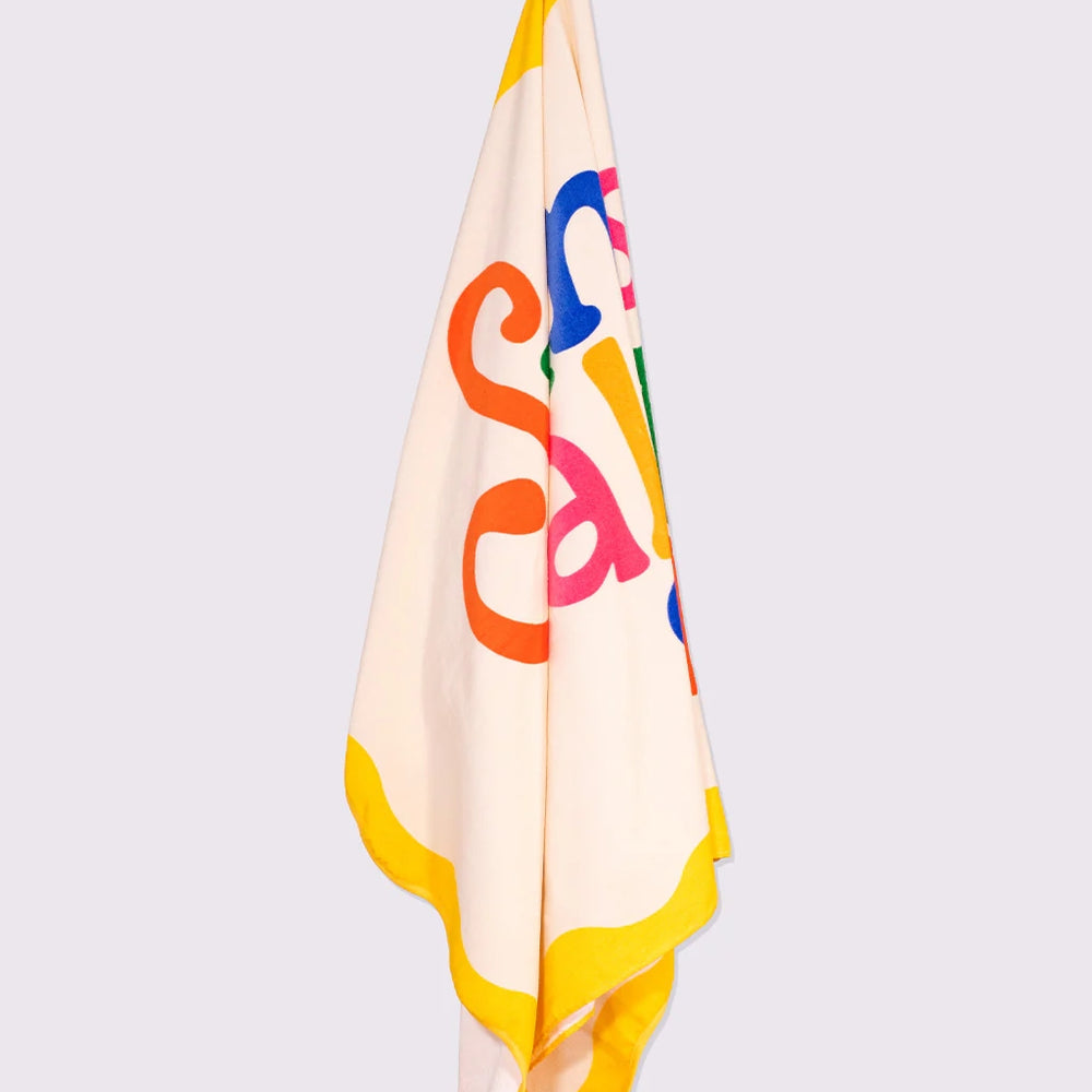 
                      
                        Beach, Please! Giant Towel - Sunshine All The Time [PRE ORDER]
                      
                    