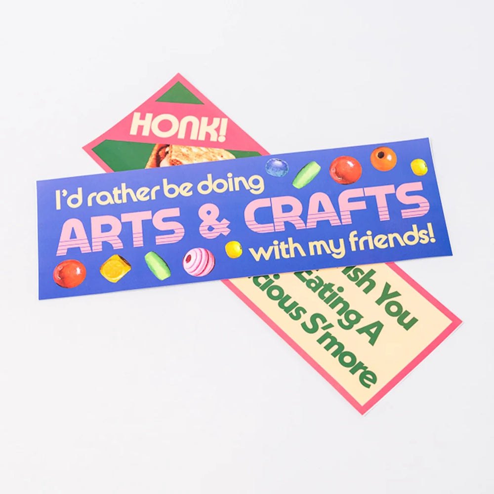 Bumper Sticker - Arts & Crafts [PRE ORDER]