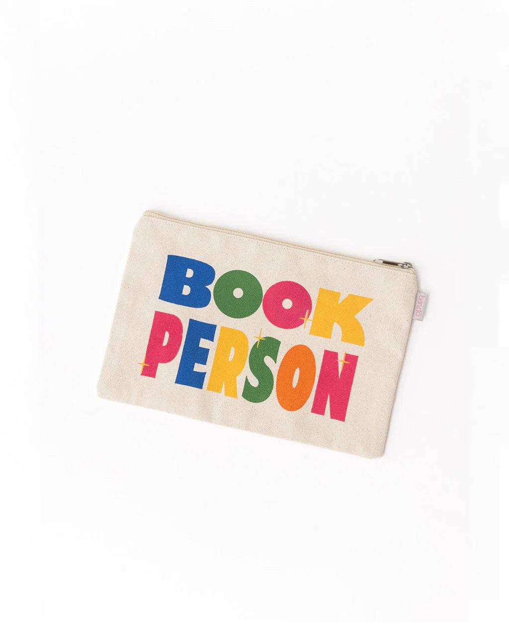 Canvas Pouch - Book Person [PRE ORDER]