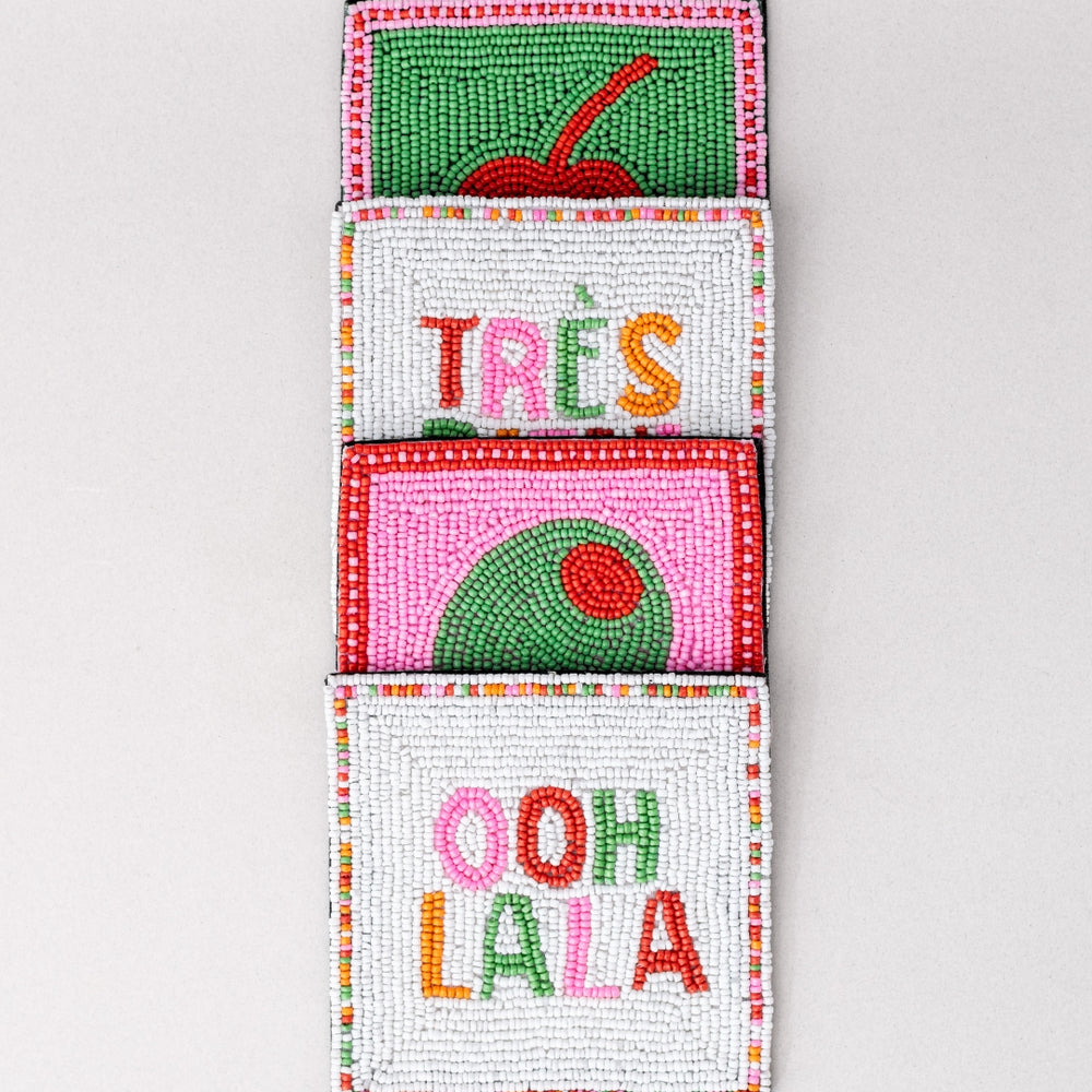 
                      
                        Beaded Coaster Set - Cocktail [PRE ORDER]
                      
                    