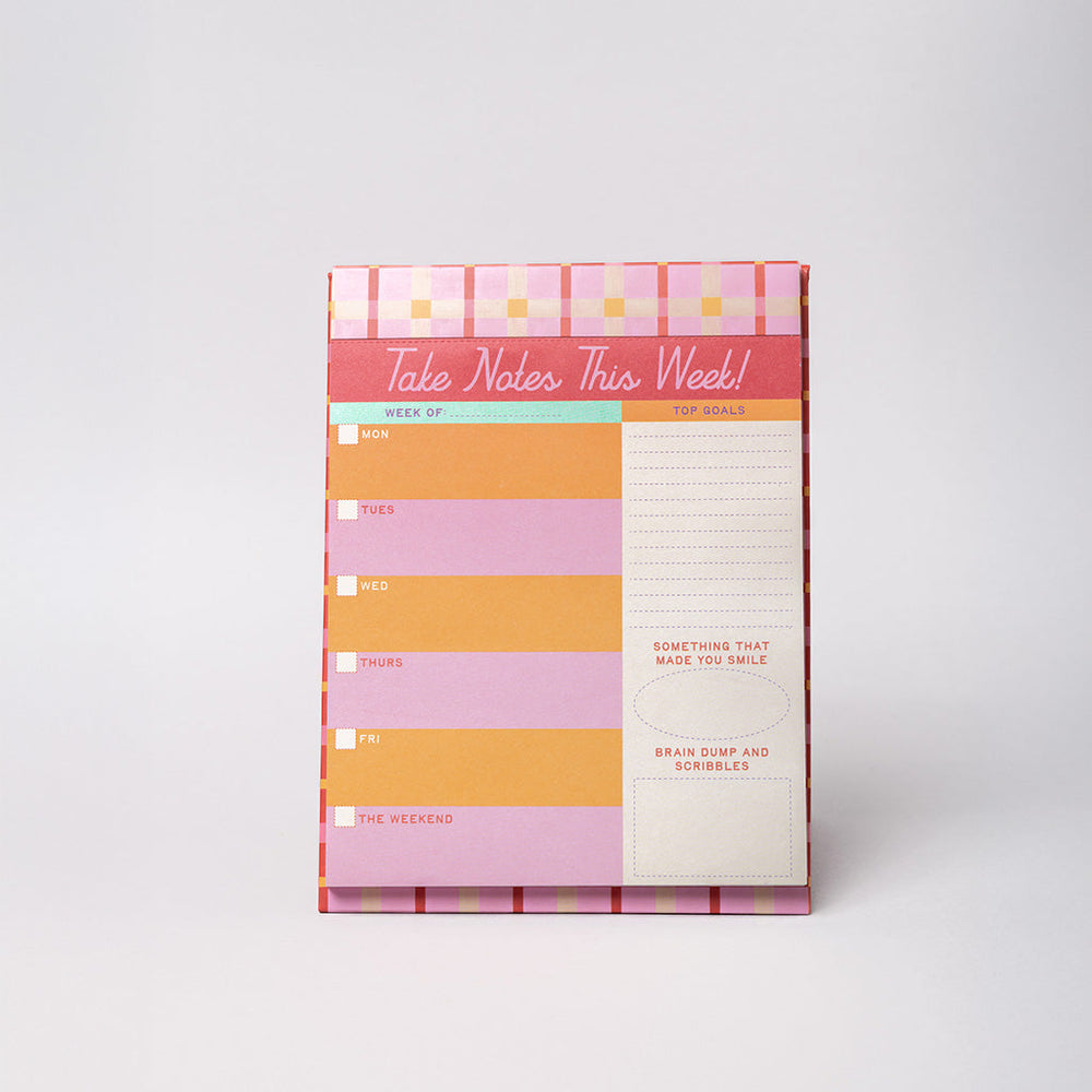 Week To Week Desk Planner - Take Notes This Week [PRE ORDER]