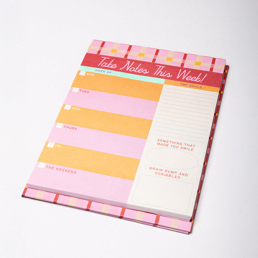 
                      
                        Week To Week Desk Planner - Take Notes This Week [PRE ORDER]
                      
                    