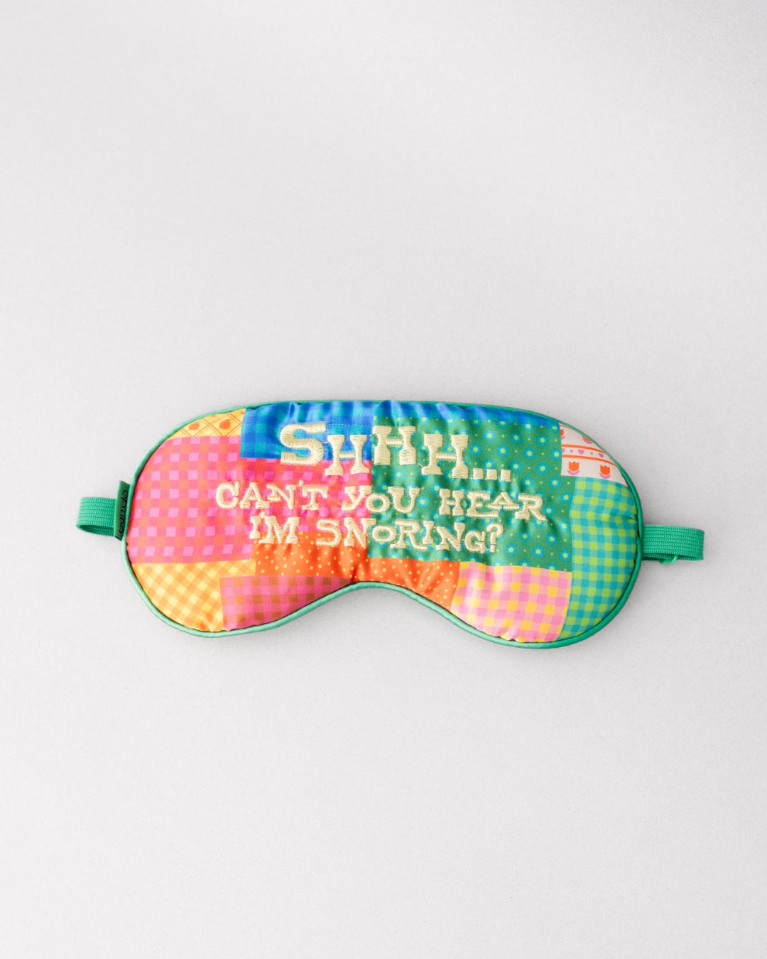 The Getaway Eye Mask - Plaid [PRE ORDER]