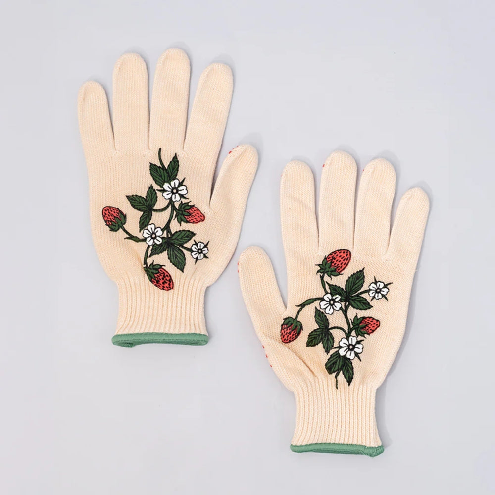 Garden Gloves - Strawberries [PRE ORDER]