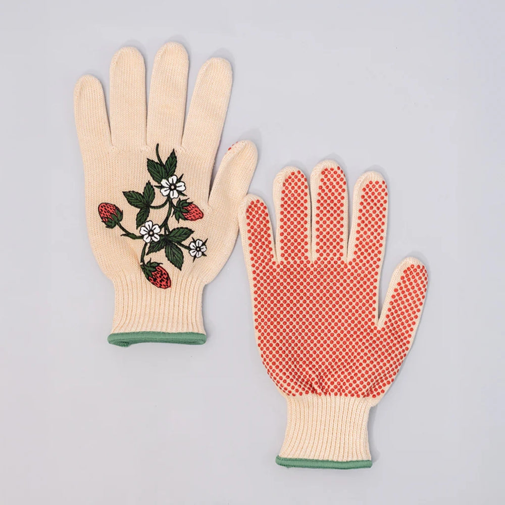 Garden Gloves - Strawberries [PRE ORDER]