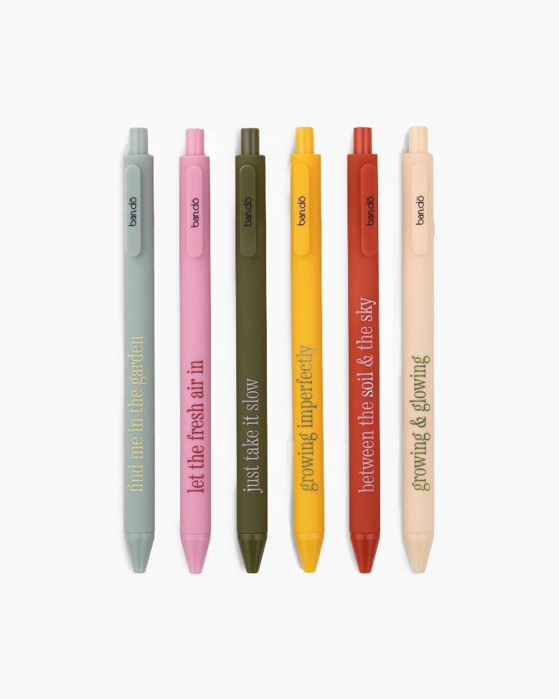 Write On Pen Set - Garden Sayings [PRE ORDER]