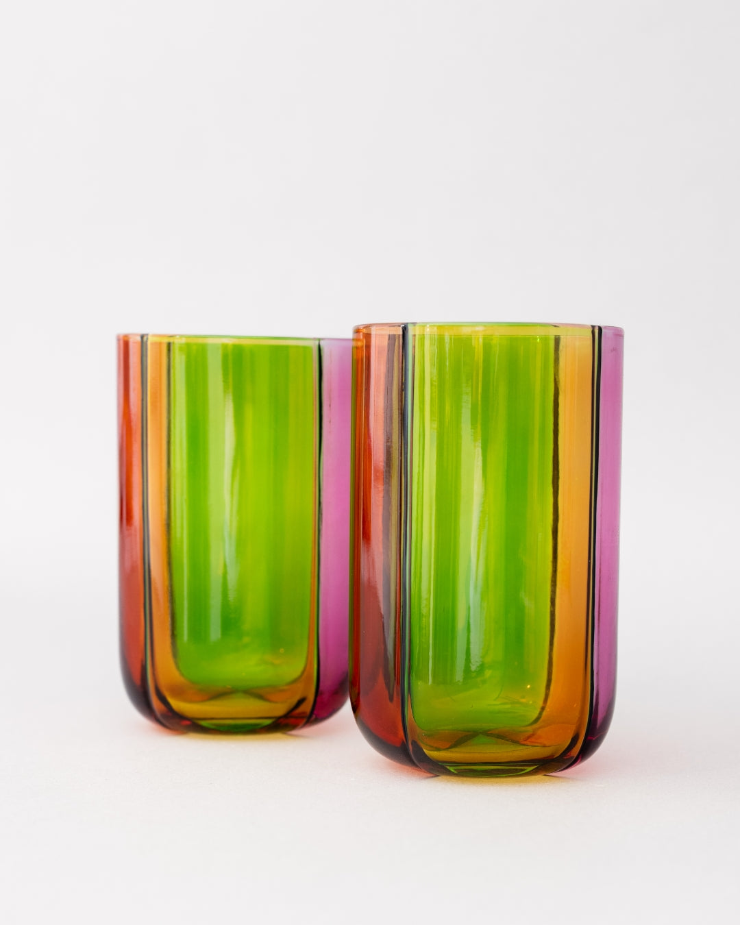 High Ball Glasses - Colorblock [PRE ORDER]