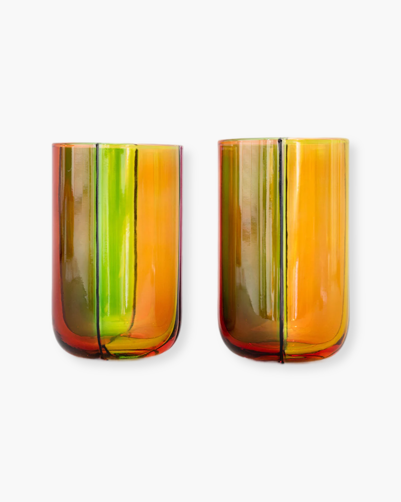High Ball Glasses - Colorblock [PRE ORDER]