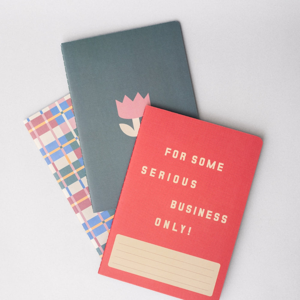 Hold That Thought Notebook Set - For Some Serious Bussiness only [PRE ORDER]