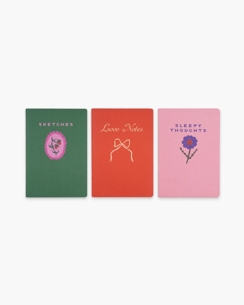 Hold That Thought Notebook Set - Love Notes