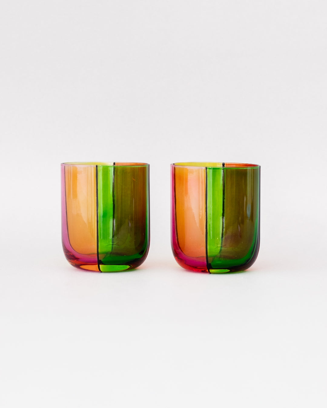 Low Ball Glasses - Colorblock [PRE ORDER]