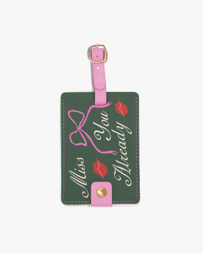 The Getaway Luggage Tag - Miss You Already [PRE ORDER]