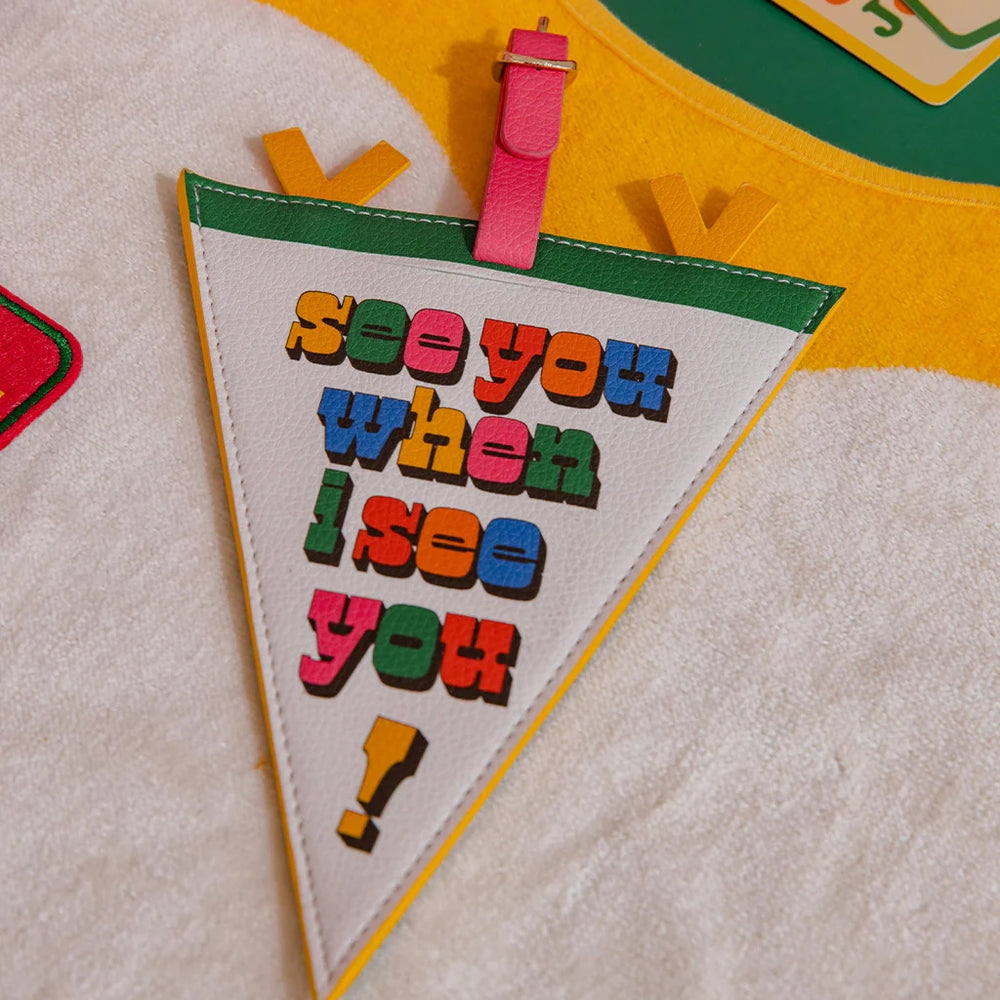 The Getaway Luggage Tag - Pennant [PRE ORDER]