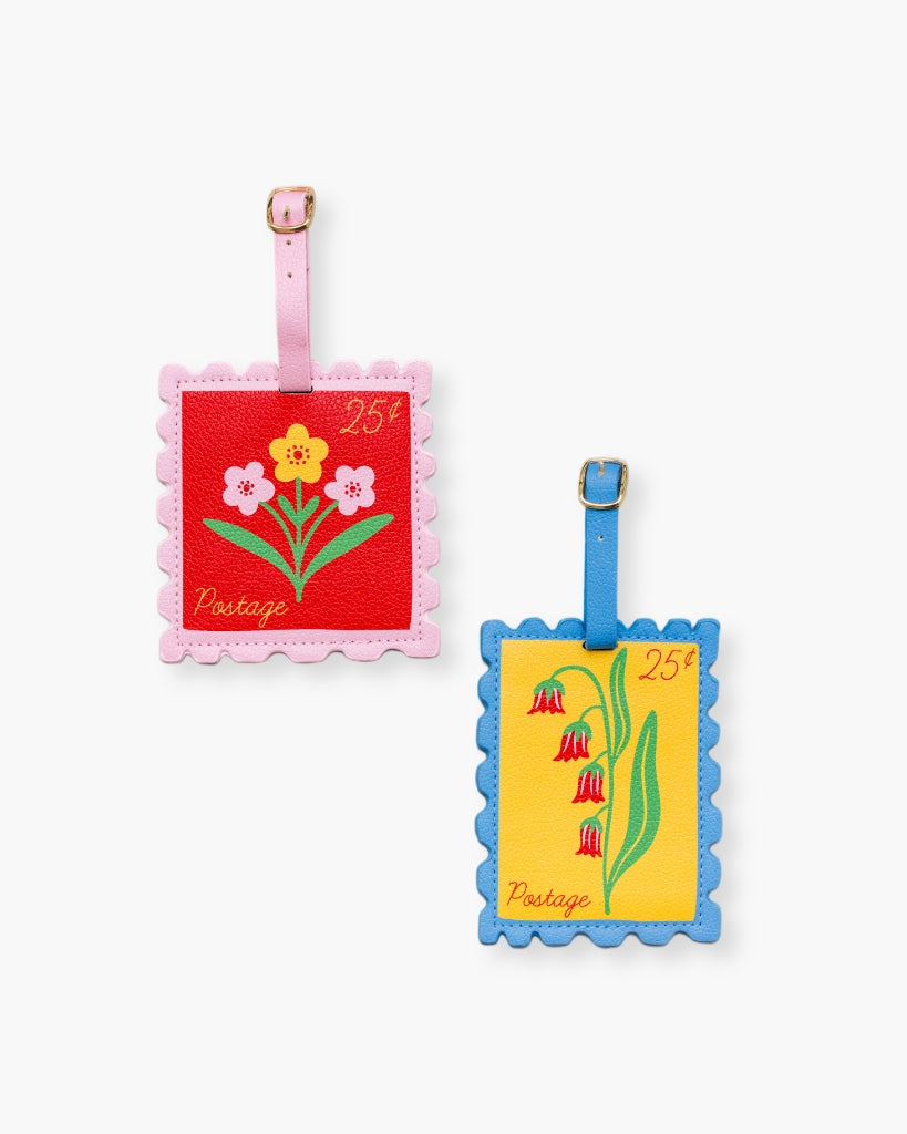 The Getaway Luggage Tag Set - Stamps [PRE ORDER]