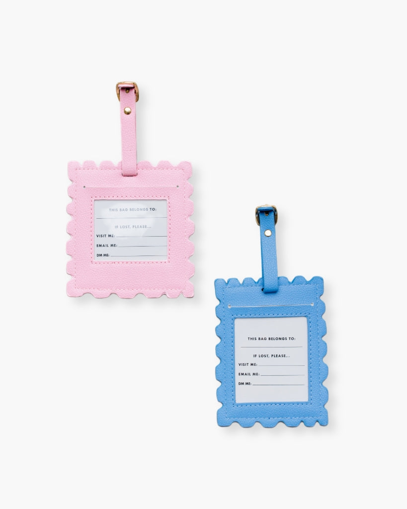 The Getaway Luggage Tag Set - Stamps [PRE ORDER]