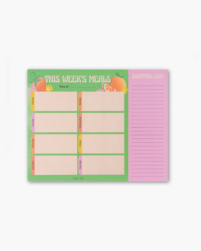 Meal Planner Pad - Fruit [PRE ORDER]