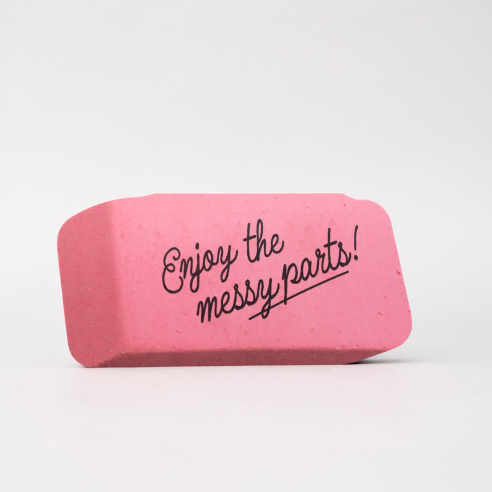 Eraser Notepad - Enjoy The Messy Part [PRE ORDER]