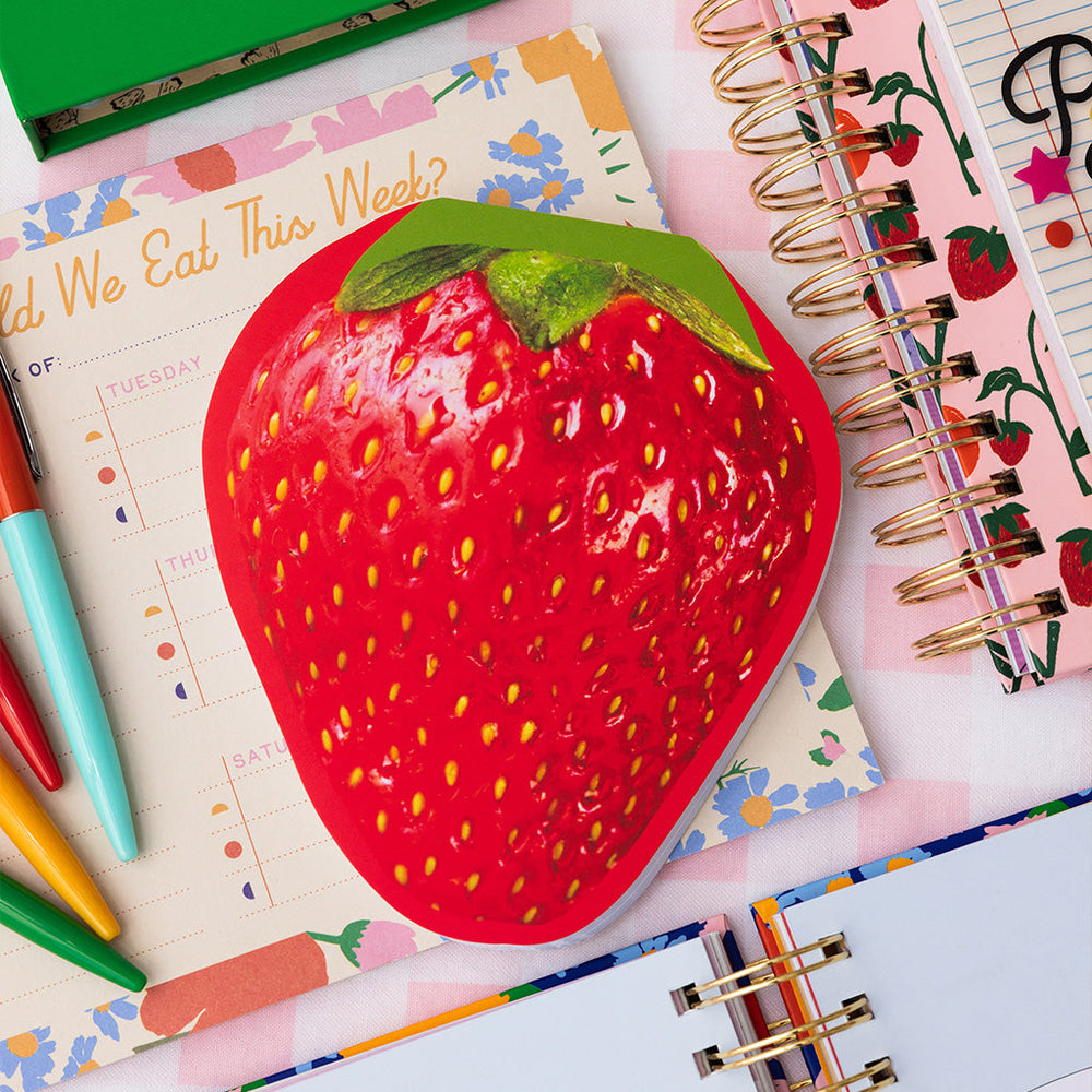 
                      
                        Novelty Notepad - Strawberry [PRE ORDER]
                      
                    