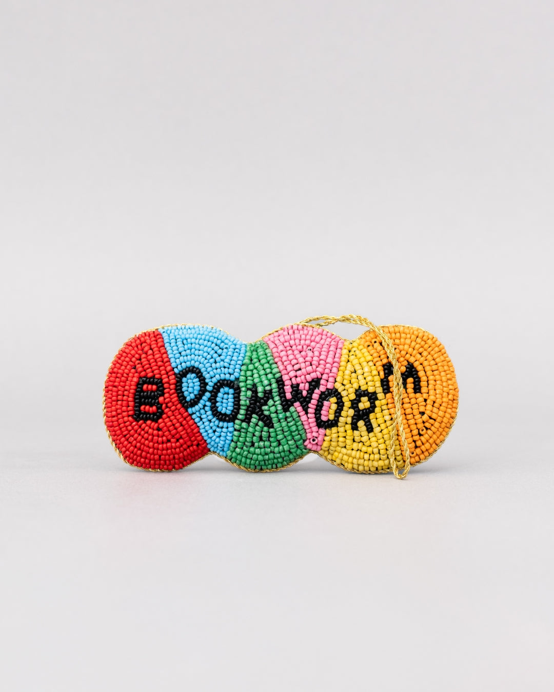 Beaded Ornament - Bookworm [PRE ORDER]