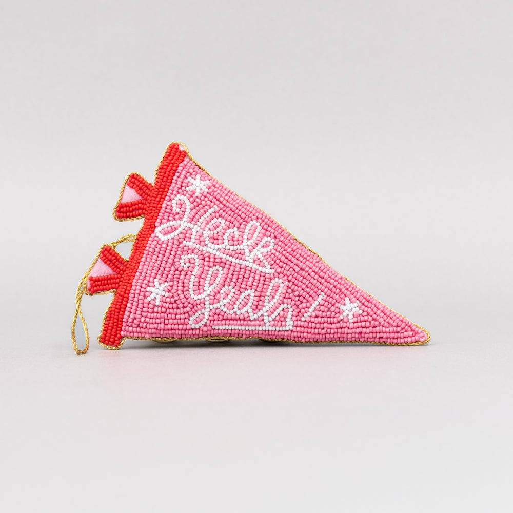 Beaded Ornament - Heck Yeah [PRE ORDER]