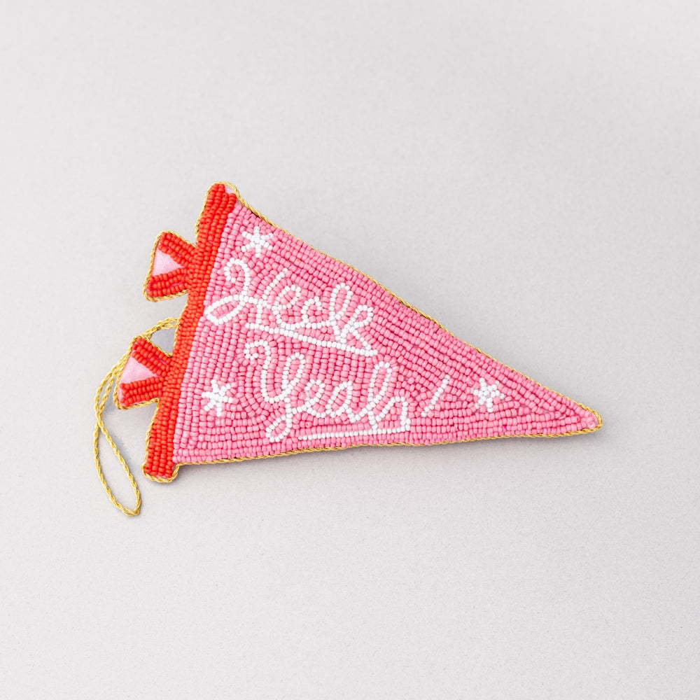 Beaded Ornament - Heck Yeah [PRE ORDER]