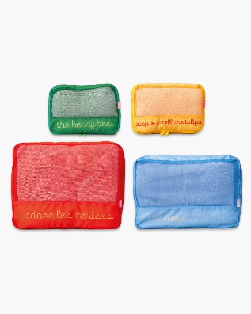 Packing Cube Set - J'adore Les Cerises [PRE ORDER]
