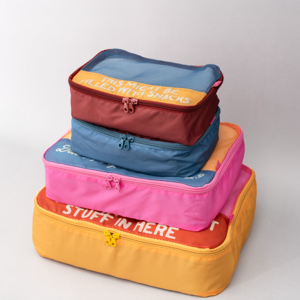 Packing Cube Set - Really Important Stuff In Here [PRE ORDER]