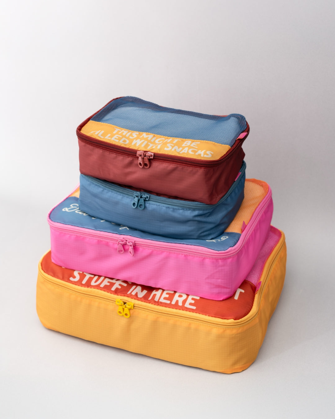 Packing Cube Set - Really Important Stuff In Here [PRE ORDER]