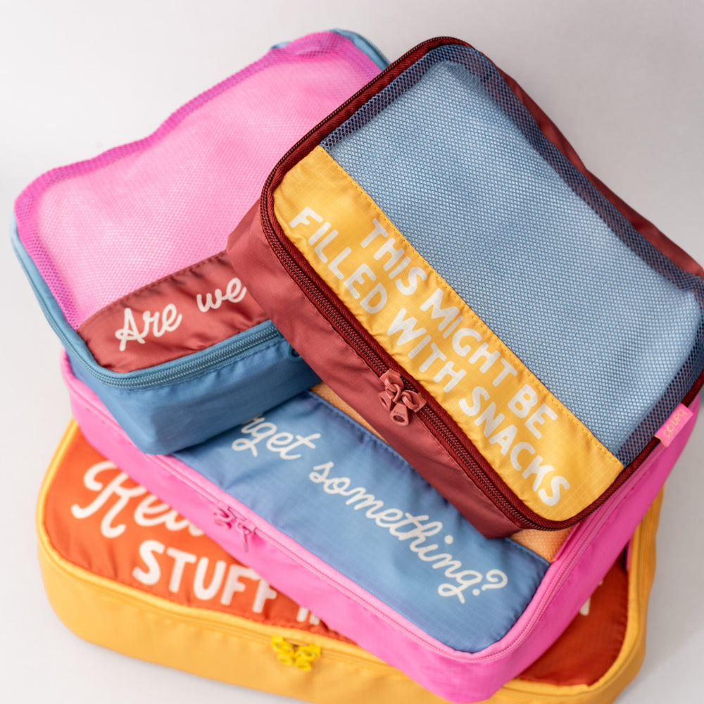
                      
                        Packing Cube Set - Really Important Stuff In Here [PRE ORDER]
                      
                    