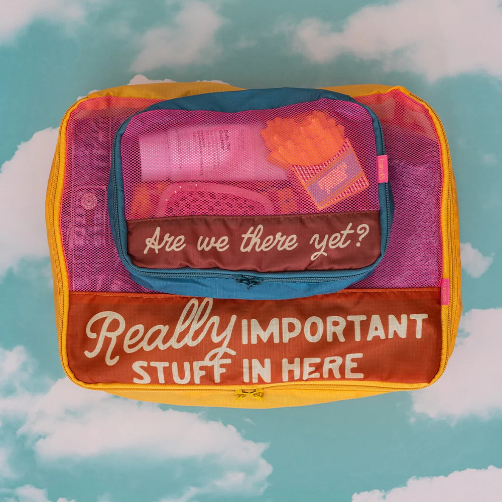
                      
                        Packing Cube Set - Really Important Stuff In Here [PRE ORDER]
                      
                    