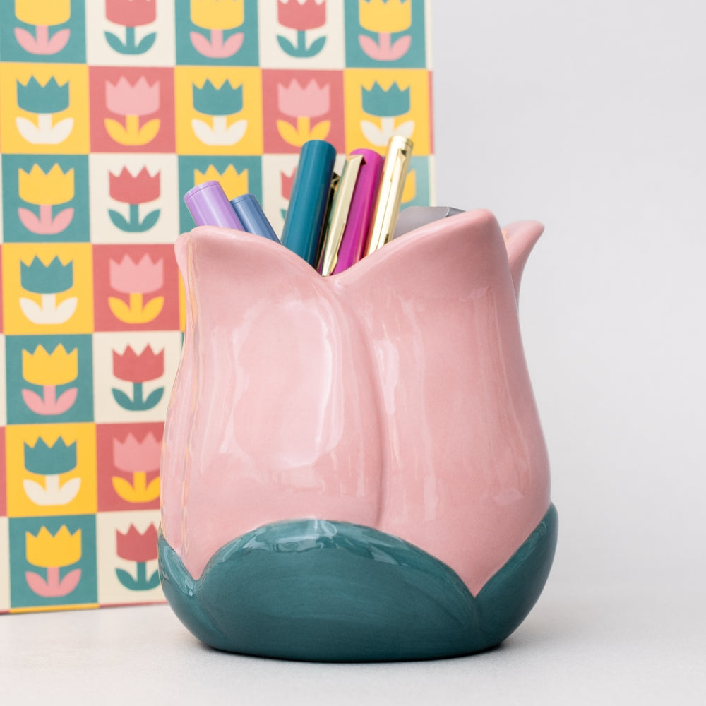 
                      
                        Ceramic Pencil Cup - Pink Tulip [PRE ORDER]
                      
                    