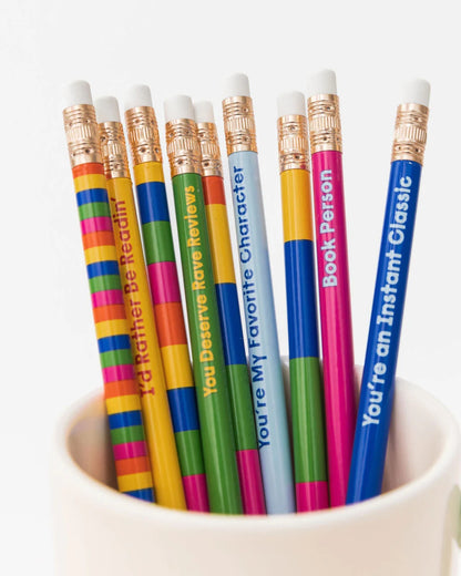 Write On Pencil Set - Rather Be Readin' [PRE ORDER]
