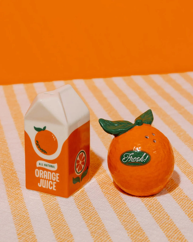 Salt & Pepper Set - Orange & Orange Juice [PRE ORDER]